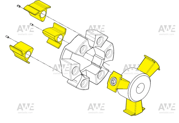 7Y-1900 Axial inserts 4pcs 7Y-1902 Axial inserts 4pcs 1R-7567 Axial inserts 4pcs 099-0148 insert 5W-2338 Insert 351-4126 Radial inserts 4 pcs 1R-7566 Radial inserts 4 pcs